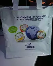 Eat Sushi lance son sac réutilisable