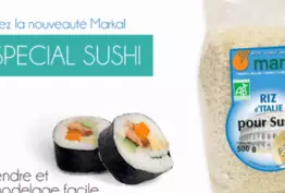 Le riz spécial sushi MARKAL