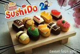 Sushido, des donuts en forme de sushis