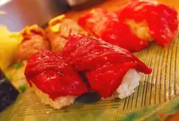Des sushis à la viande de cheval servis au Japon