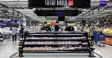 Sushi Daily envahit les hypermarchés carrefour