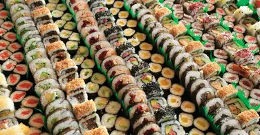 Buffet de sushis à volonté